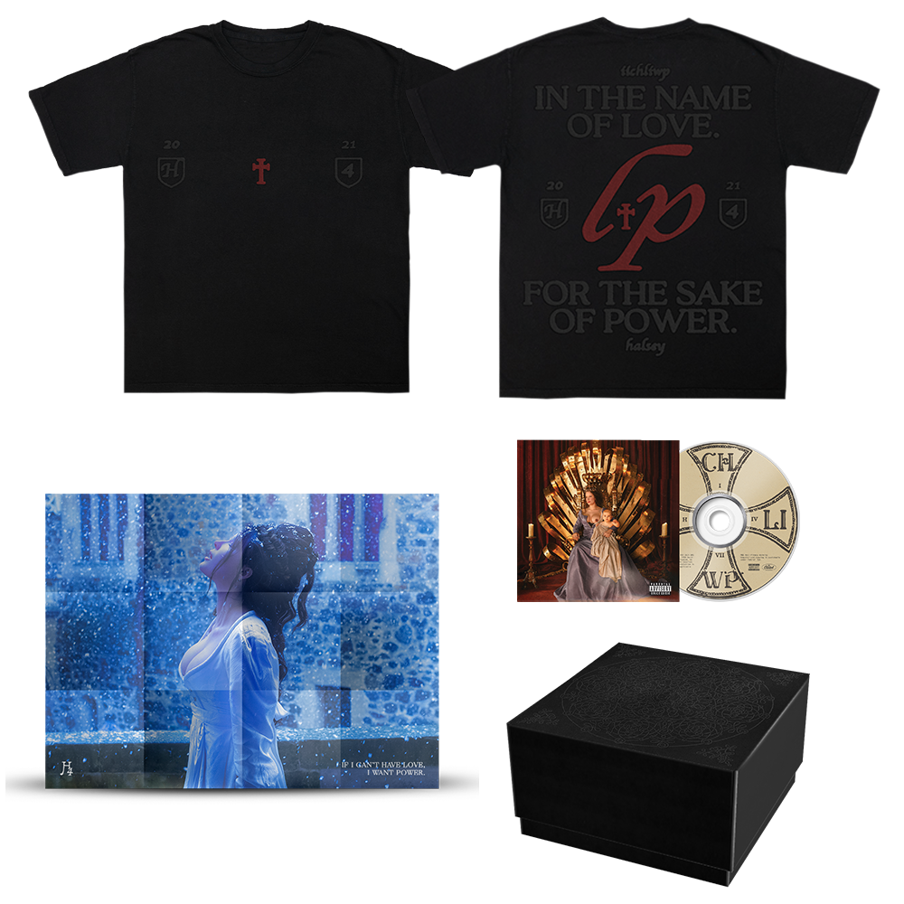 If I Can’t Have Love, I Want Power – Love and Power T-Shirt & CD Box Set
