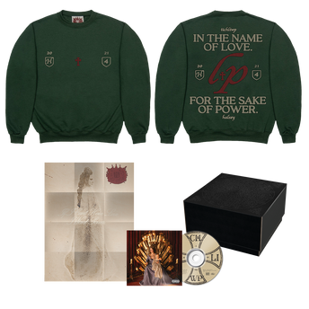 If I Can’t Have Love, I Want Power – Love and Power Green Crewneck & CD Box Set